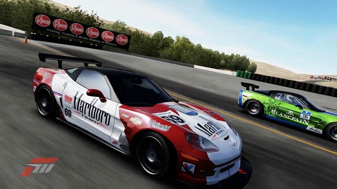 Detonate - Chevrolet Corvette ZR1 Racing Cup vs Hypercars @ Infineon - Sonoma - USA - DWayne dance music remixed with engine sounds - part 126 HD