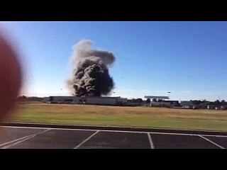 RAW Plane Crash at Mid-Continent Airport Kansas EE.UU