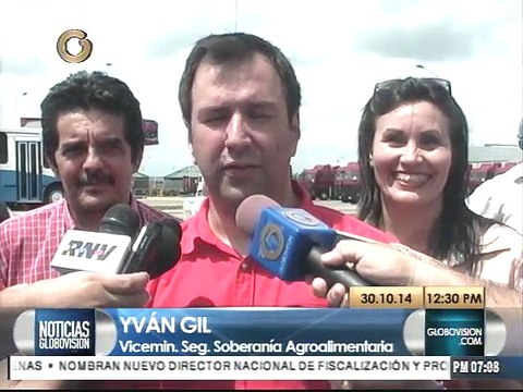 Yván Gil inició entrega de tanques de leche a productores de Barinas