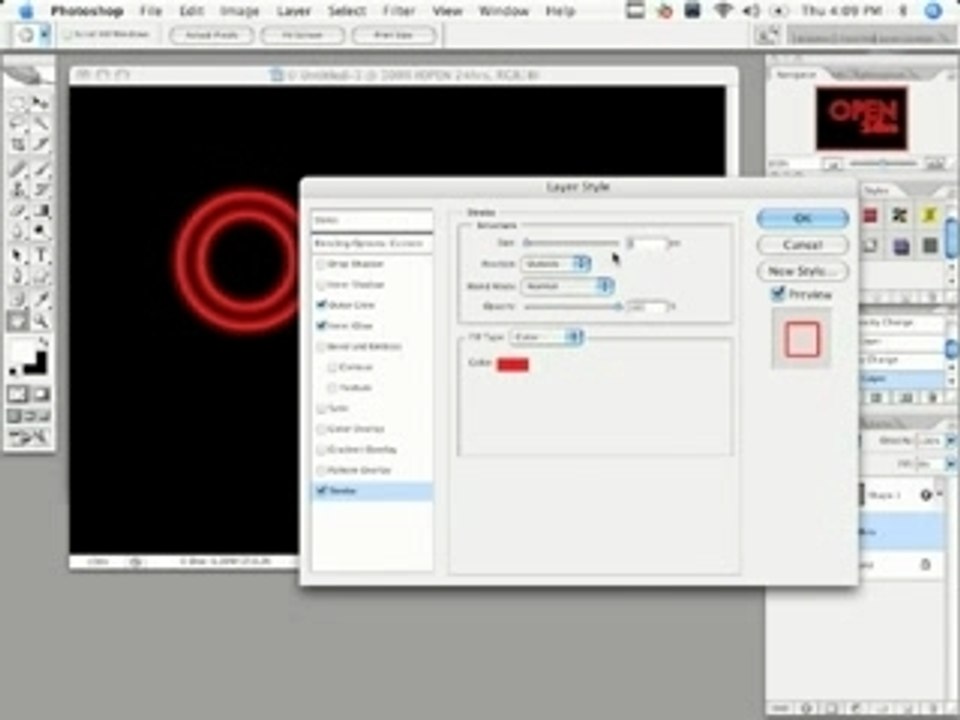 Tuto Photoshop - Neon Lights!