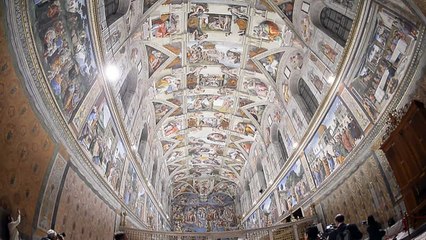 La Capilla Sixtina bajo una nueva luz
