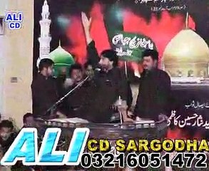 Majlis 5 muharam 2014 Zakir Mushtaq Shah p 1  at Sargodha