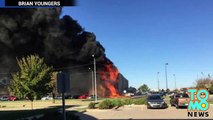 A plane just crashed into a building at a Kansas airport, killing four people.