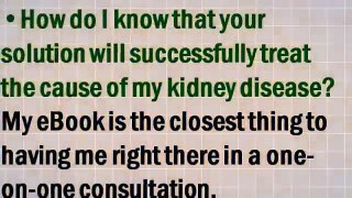 Kidney Health Diet - Beat Kidney Disease