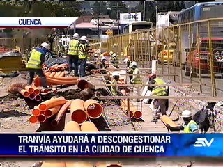 Cuenca tendrá listo su tranvía, primer medio de transporte masivo, en el 2016
