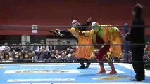 Yujiro Takahashi, Tama Tonga, Matt Jackson & Nick Jackson vs. Jushin Thunder Liger, Tiger Mask, BUSHI & Fuego (NJPW)