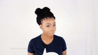 3 Ways To Style Your Kinky Twist Hairstyles Tutorial 6 of 7