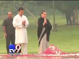 Sonia, Rahul pay tribute to Indira Gandhi on 30th death anniversary - Tv9 Gujarati