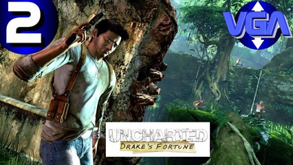 VGA Uncharted drake fortune walkthrough fr french sony ps3 2007 HD PART 2