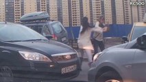 Angry women driving - Compilation of women road rage!