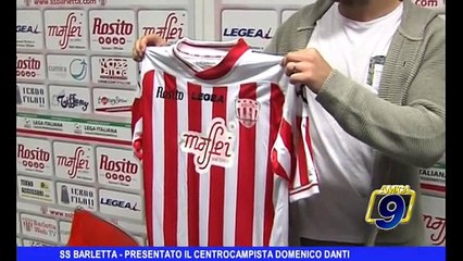S.S. BARLETTA | Presentato il centrocampista Domenico Danti