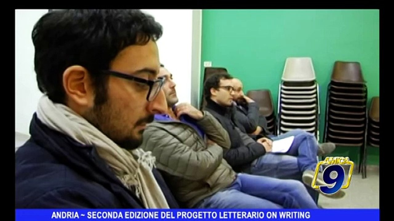 ANDRIA | Seconda edizione del progetto letterario "On Writing"