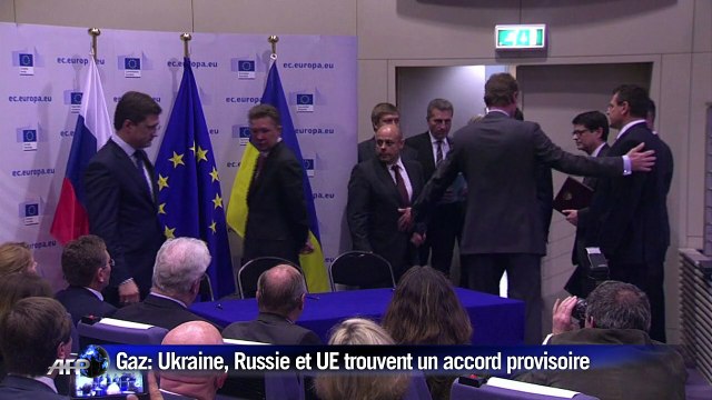 Gaz:Russie, Ukraine, UE trouvent une issue provisoire au conflit