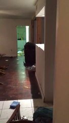 Cowboys Fan destroys his house After Losing To The Redskins