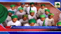 News Clip - 02 Oct - Shahazada-e-Attar Haji Abo Ubaid Raza Kay Jamia-tul-Madina Sayyadpur,Bangladesh Kay Talaba Ko Madani Phool (1)