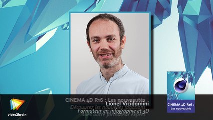CINEMA 4D R16 : Les nouveautés : trailer | video2brain.com
