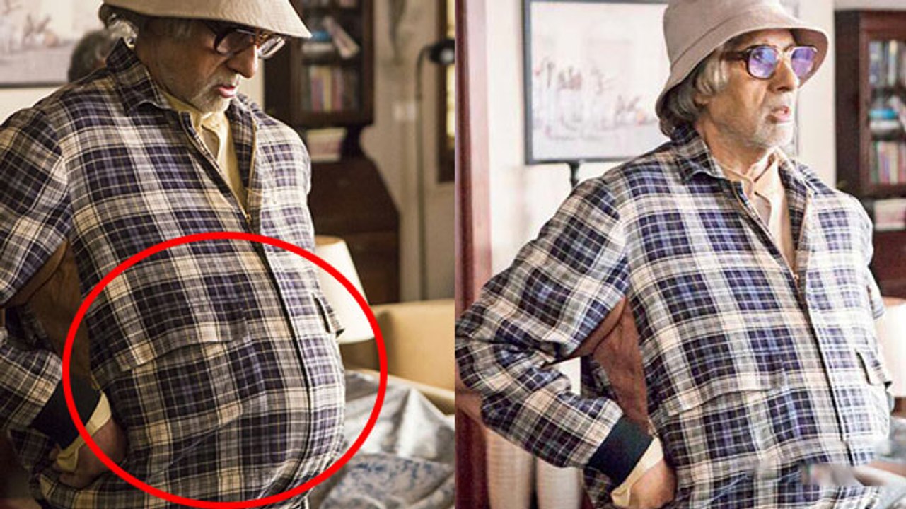 Amitabh Bachchan Flaunts 'Pot Belly' | Piku