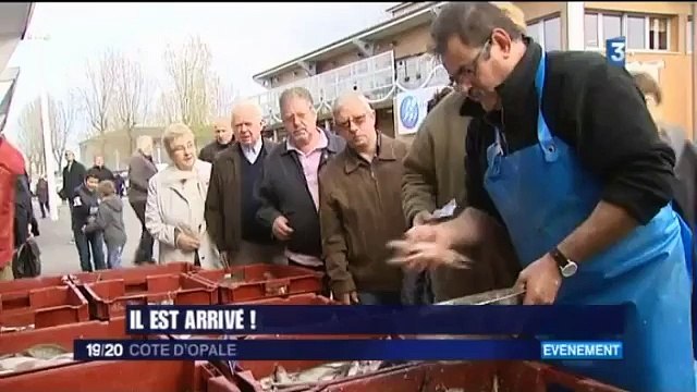 France 3 Cote d'Opale - 28/10/14 - Le hareng à Etaples