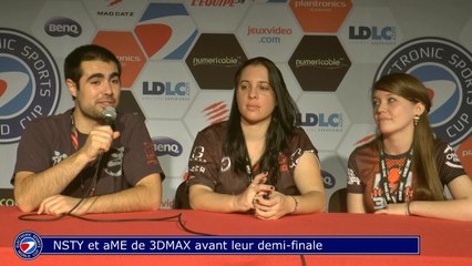Interview avec 3DMAX.girls - ESWC 2014