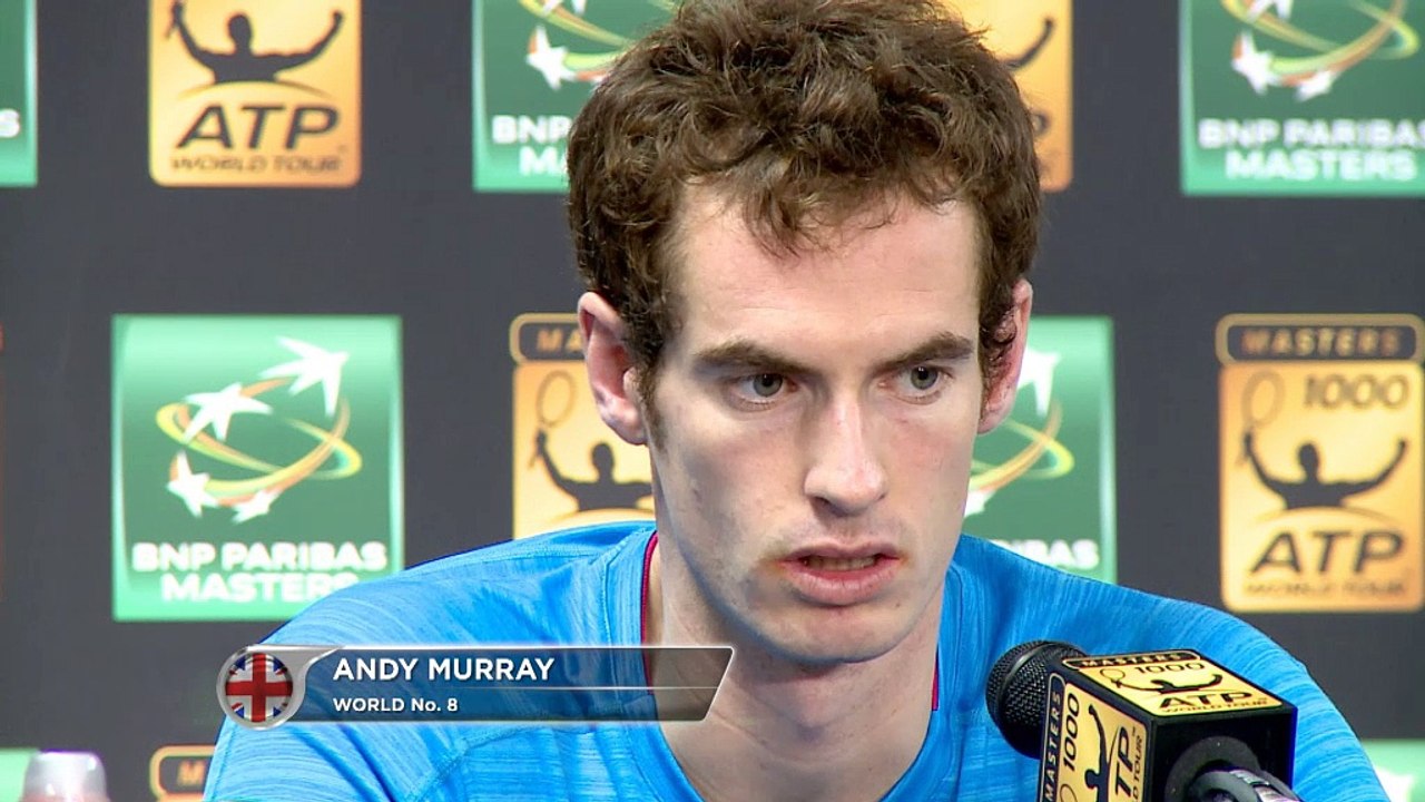 Paris: Murray: 'Es war ein hartes Jahr'