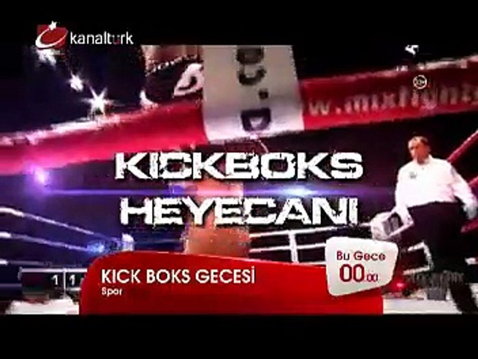 "KICKBOKS GECESİ" 1 Kasım Cumartesi saat 00.00'da Kanaltürk'te!