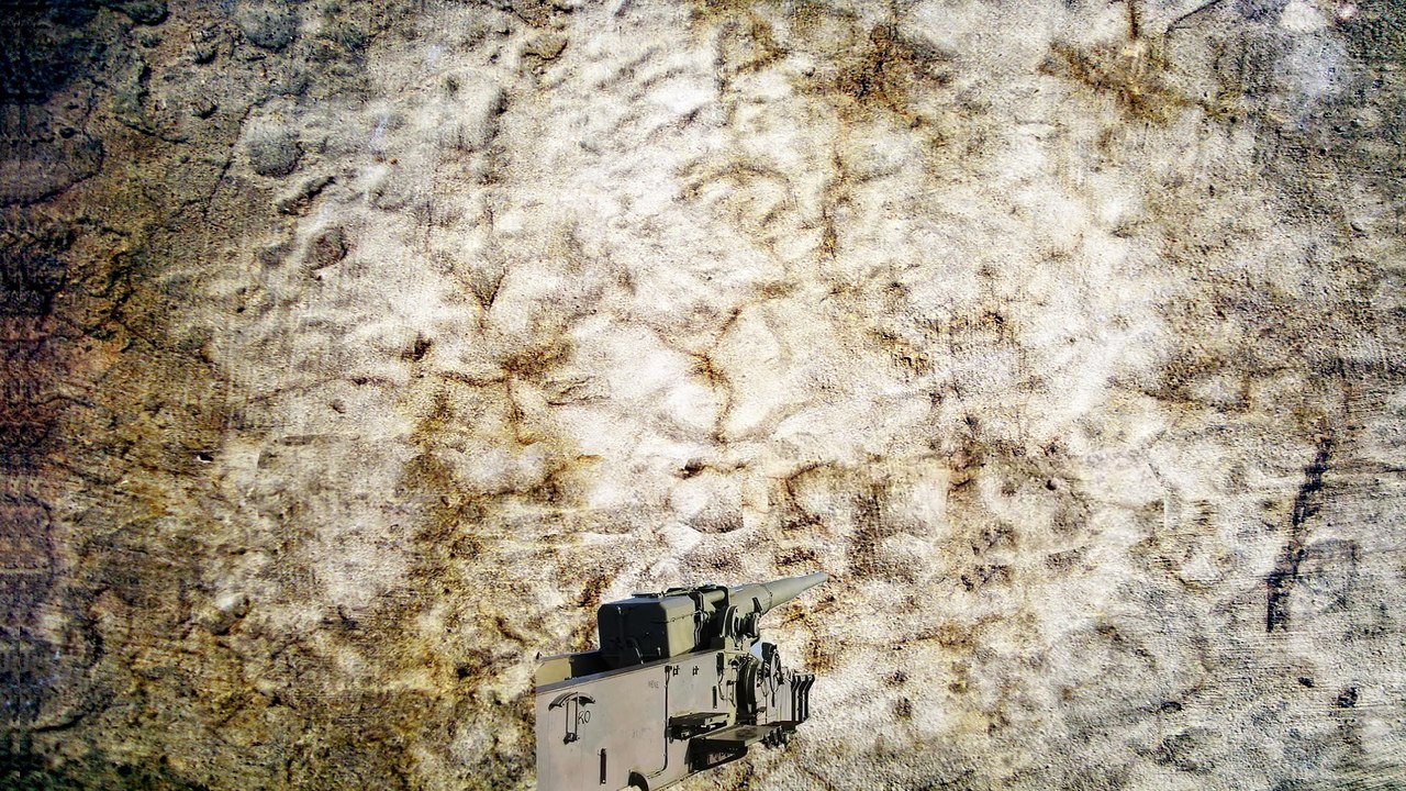 Capstone Designs MK40 Shot Up Wall Etched Logo Reveal