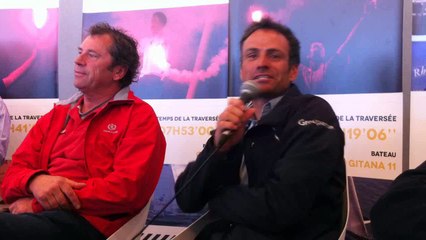 Franck Cammas n'est pas au départ de la RDR2014. Mais il n'est pas nostalgique