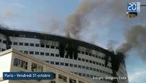 Incendie à la Maison de la Radio