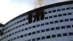 Incendie au siège de Radio France à Paris