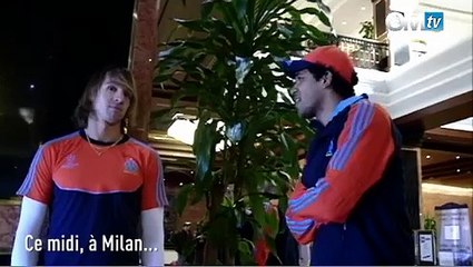 Remy et l'OM dans les rues de Milan