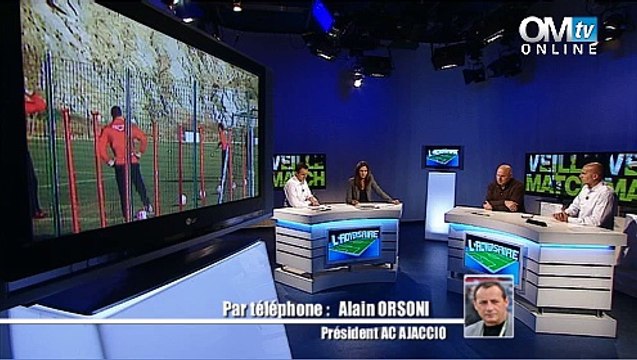 Veille de match avant ACA-OM