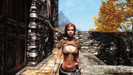 10 heures de marche en tant que femme dans Skyrim
