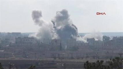 Peşmergenin Geçiş Yapmayı Beklediği Kobani'de Çatışma Şiddetlendi