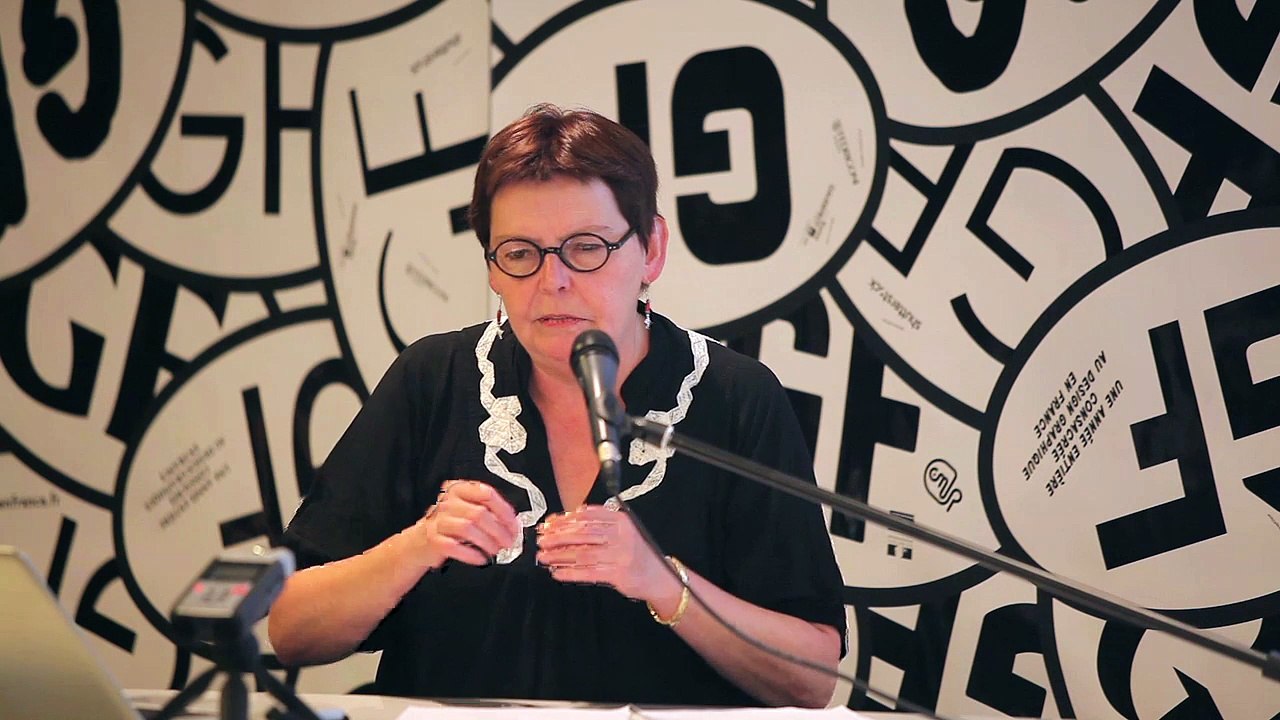 Intervention d'Annick Lantenois, Journée d'étude sur l'histoire du design graphique
