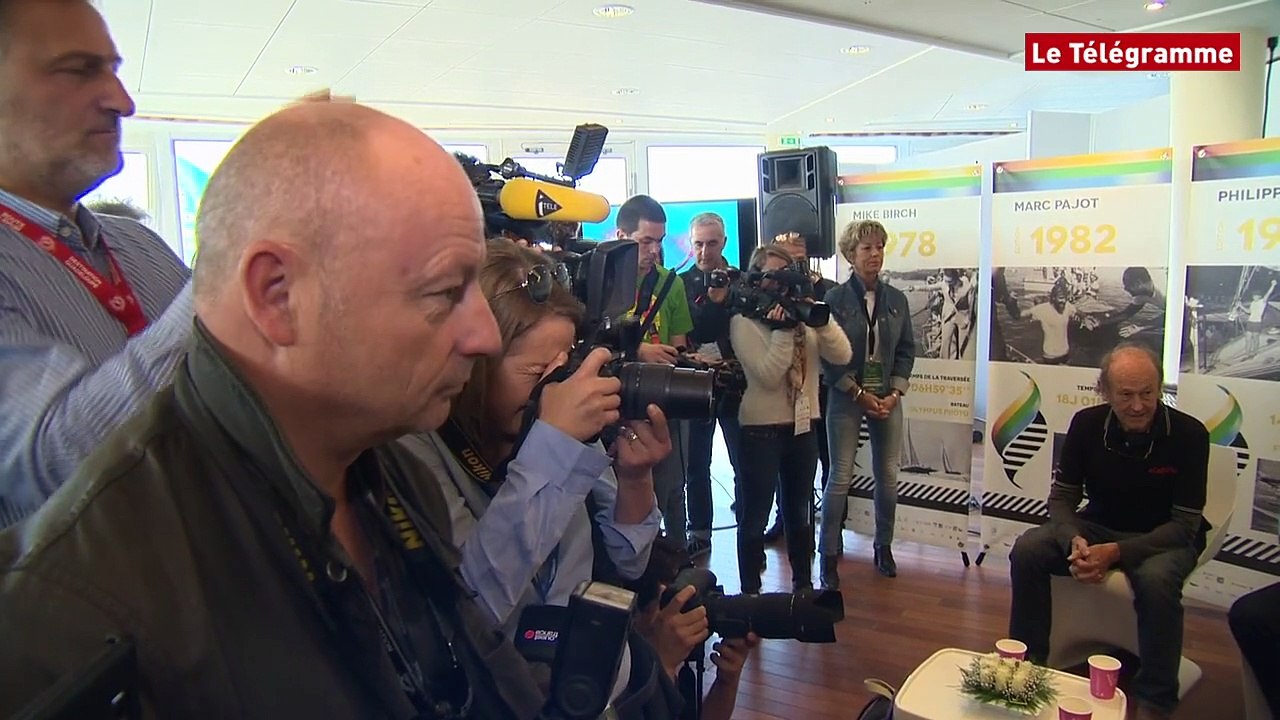 Route du Rhum - Destination Guadeloupe. Les anciens vainqueurs réunis à Saint-Malo