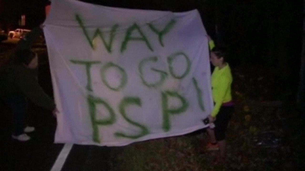 PA residents celebrate fugitive's capture