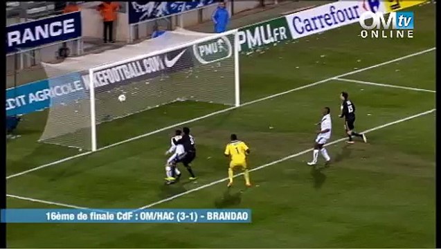 OM 3-1 HAC : le but de Brandao (64e)