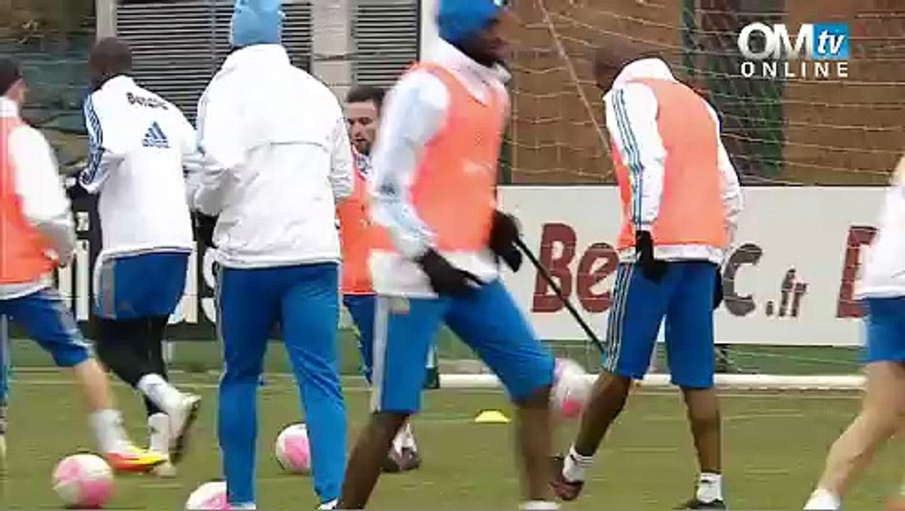 L'entraînement OM du 8 février