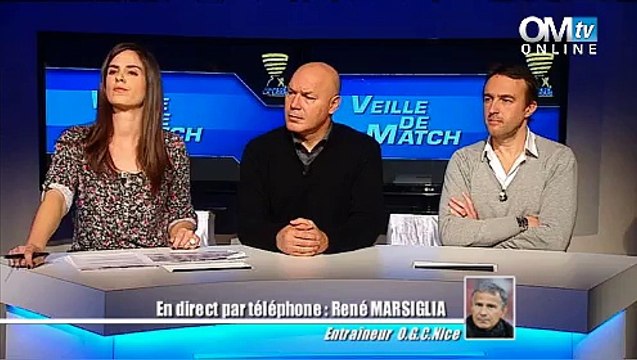 Veille de match avec José Anigo (OM-Nice)
