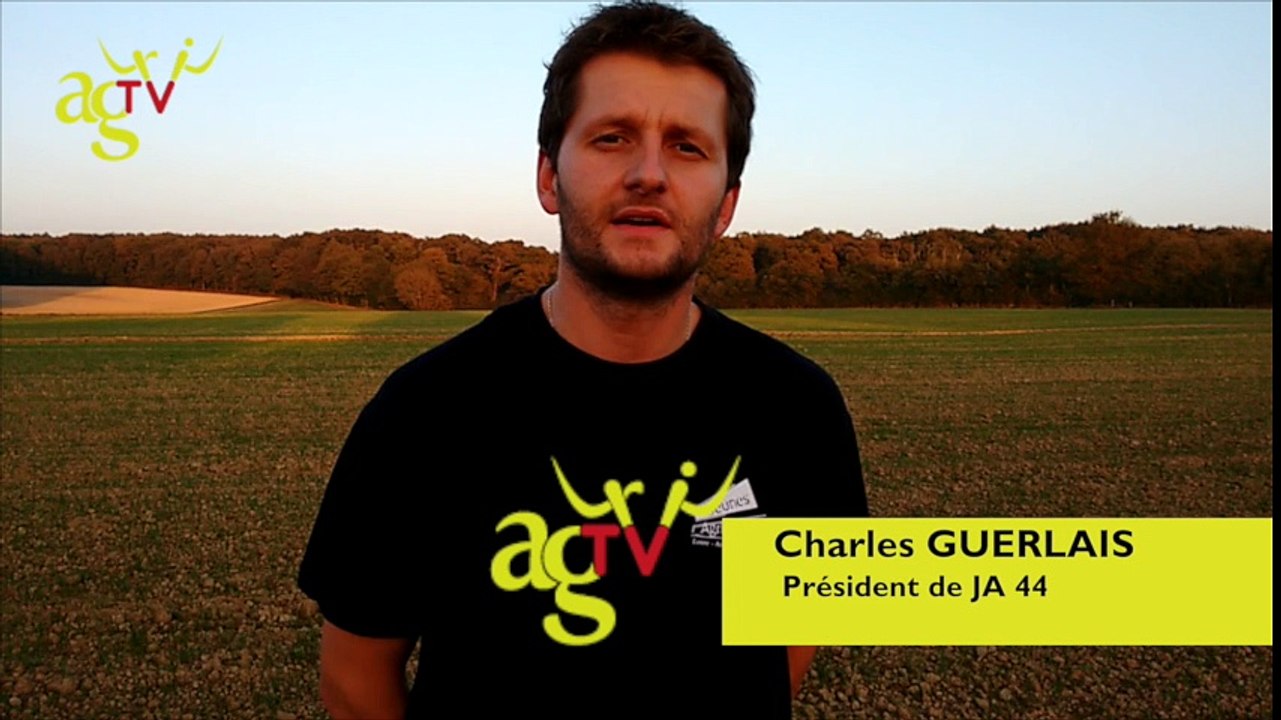 Mobilisation du 5 novembre - Charles Guerlais, président de JA44