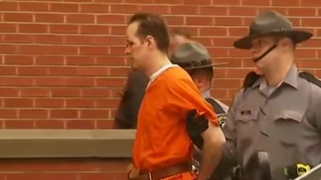 Captured Pennsylvania police shooting suspect, Eric Frein, taken to court