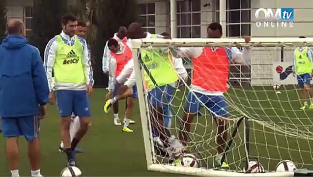 Conférence de presse avant OM-Nice