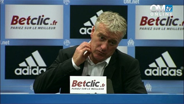 Conférence de presse après OM-Nice