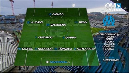 L'avant-match face à Nice