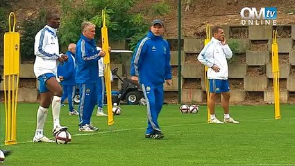 L'entraînement de jeudi