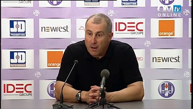 Conférence de presse après Toulouse 0-0 OM