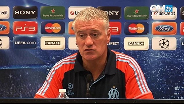 OM-Dortmund : Conférence de presse de D. Deschamps