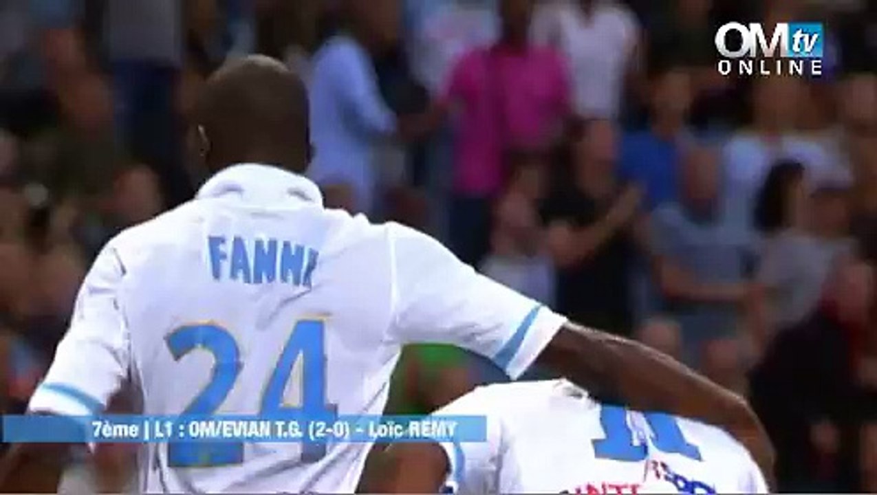OM 2-0 ETG : le but de Loïc Remy (25e)