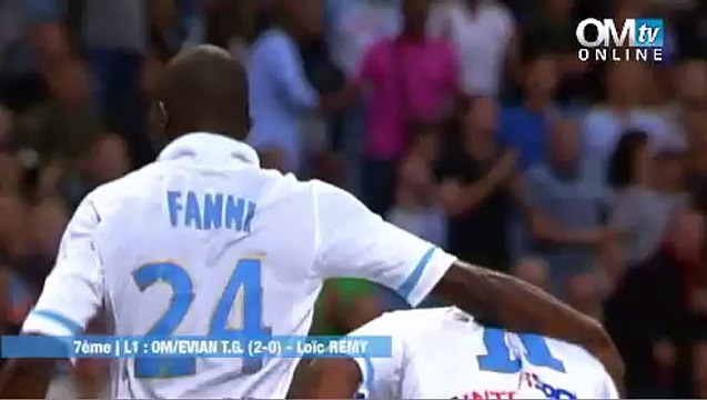 OM 2-0 ETG : le but de Loïc Remy (25e)