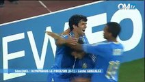 Olympiakos 0-1 OM : le but de Lucho Gonzalez